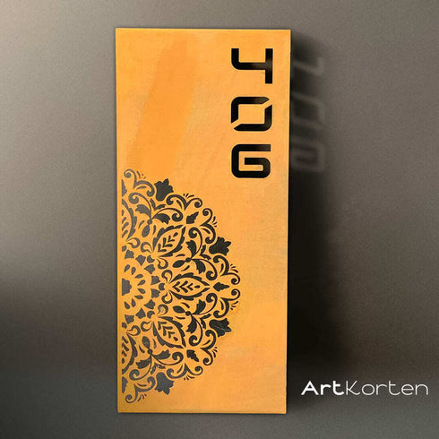 Placa domiciliaria Mandala