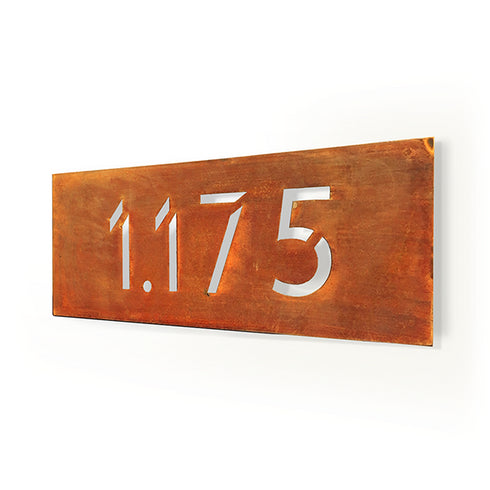 Placa domiciliaria La casa 1175