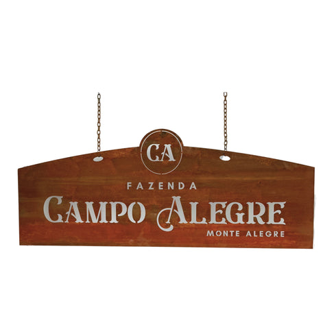 Letrero de la Finca de las Cordilleras