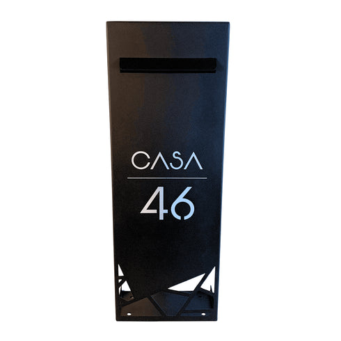 Caixa de Correio Traços Line - Jardim