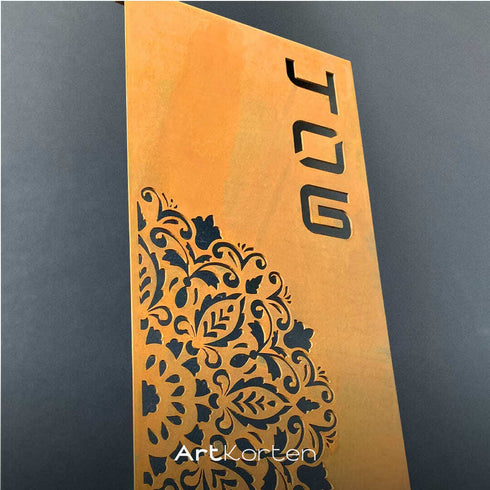 Placa domiciliaria Mandala