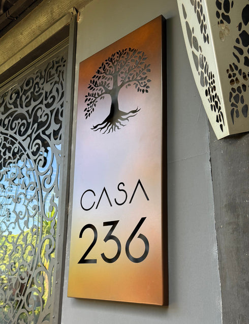 Placa del árbol de la vida