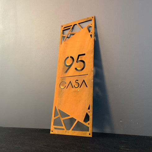 Placa Numérica - Traços