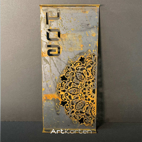 Placa domiciliaria Mandala