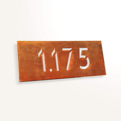 Placa domiciliaria La casa 1175