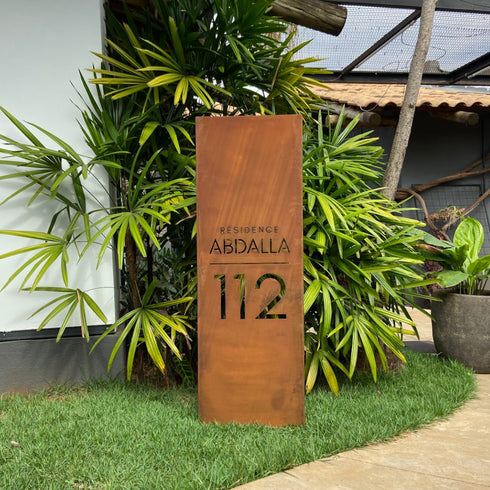 Placa Numérica - Abdalla