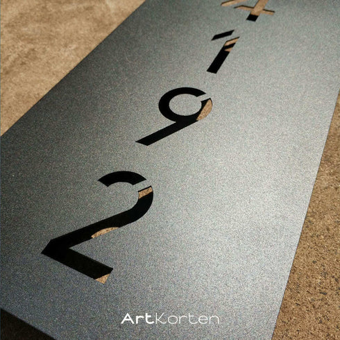 Placa domiciliaria Summer