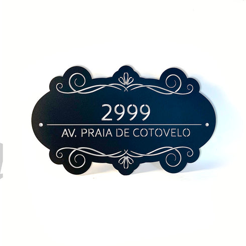 Placa domiciliaria La casa 1175