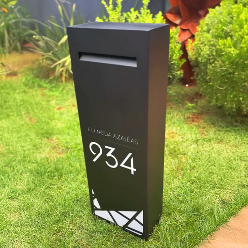 Caixa de Correios Traços Colibri - Jardim