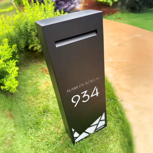 Caixa de Correios Traços Colibri - Jardim