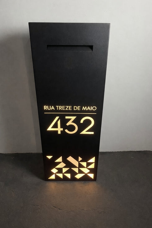 Caixa de Correios Traços Colibri - Jardim