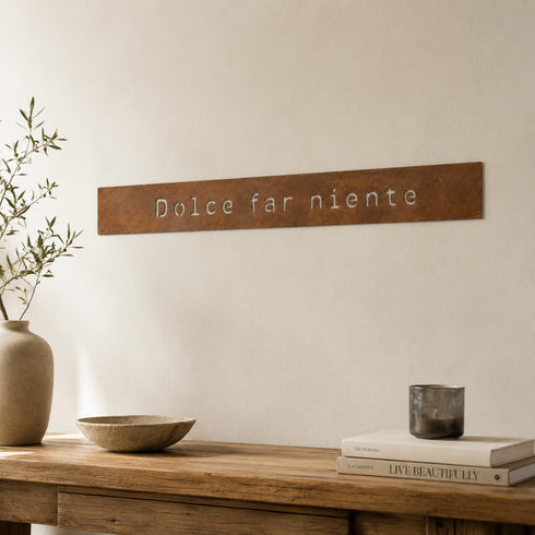 Frase - Dolce far niente