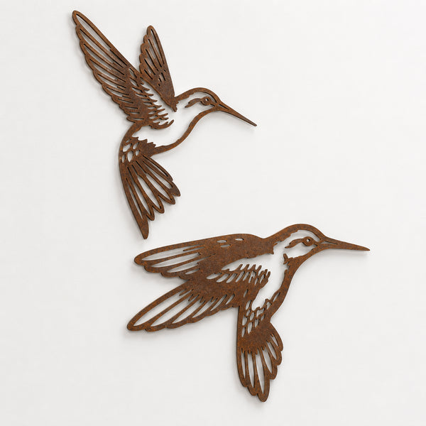 Escultura de Parede — Beija-flores