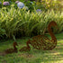 Escultura de Jardim - Cisnes