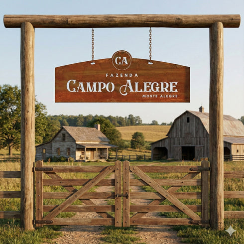 Letrero de la Finca de las Cordilleras