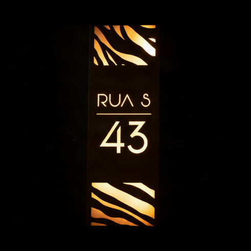Placa Numérica - Traços