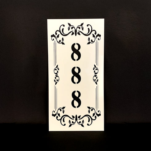 Placa numérica - Provençal