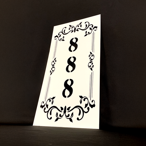 Placa numérica - Provençal