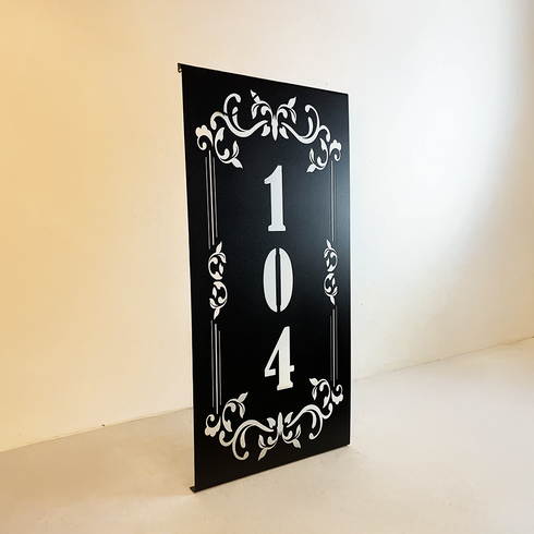 Placa numérica - Provençal