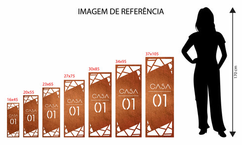 Placa Numérica - Traços