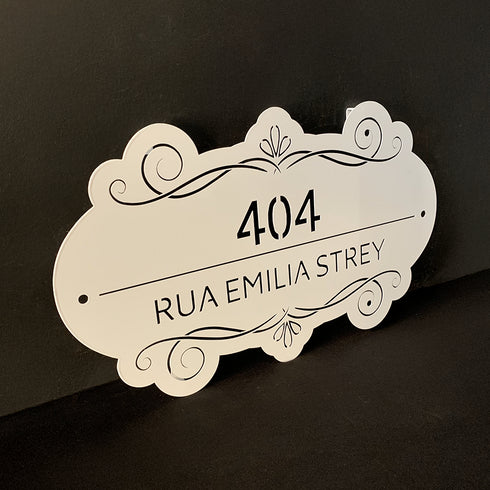 Placa domiciliaria La casa 1175