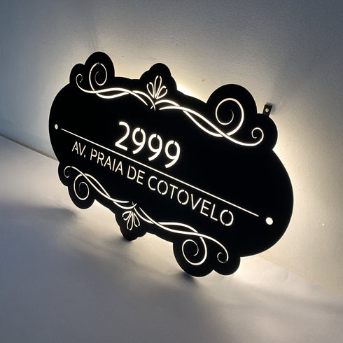 Placa domiciliaria La casa 1175