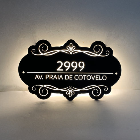 Placa domiciliaria La casa 1175