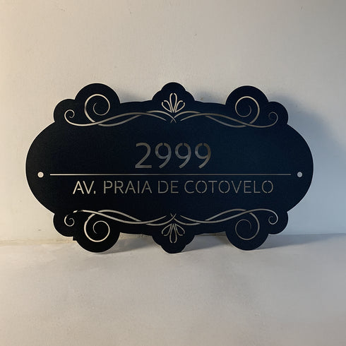 Placa domiciliaria La casa 1175