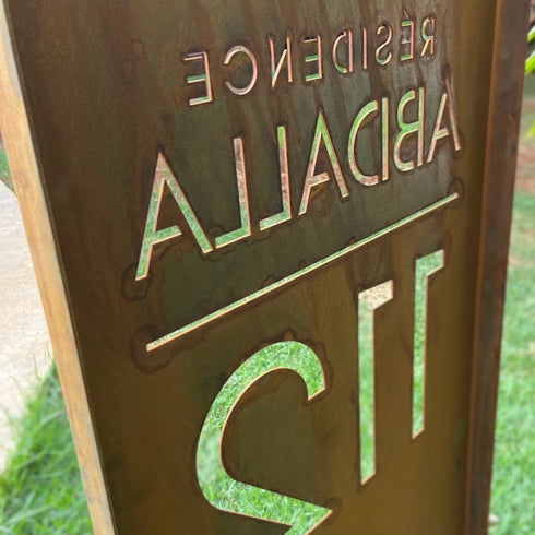 Placa Numérica - Abdalla