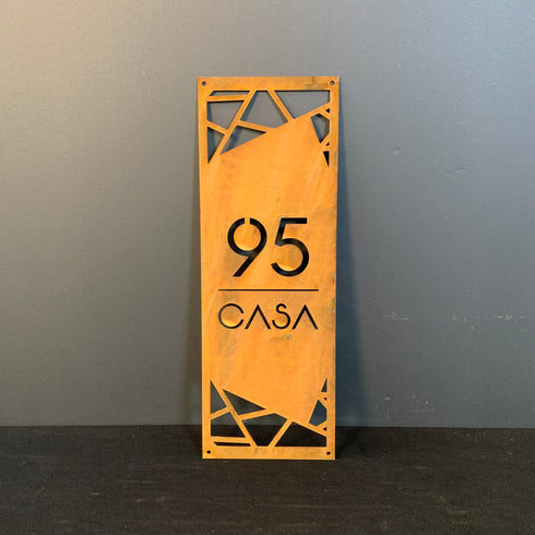 Placa Numérica - Traços