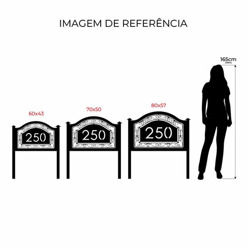 Placa Numérica - Vine