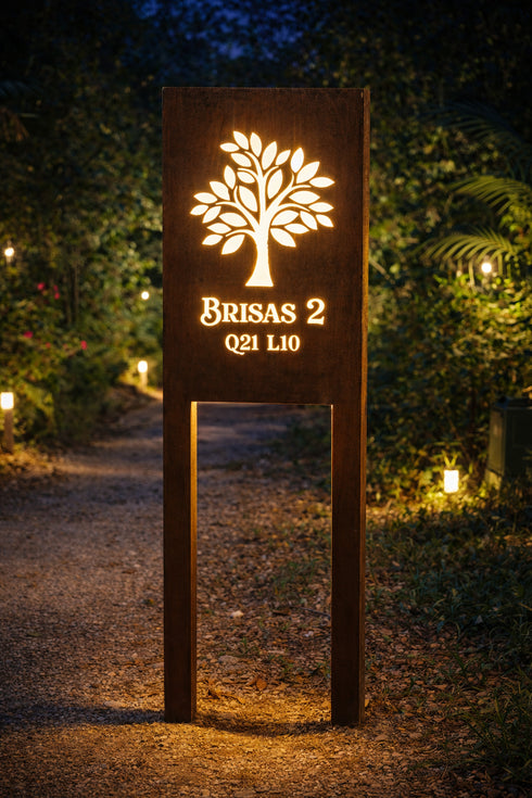 Placa Logo - Landslide