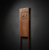 Placa con logotipo - Landscape