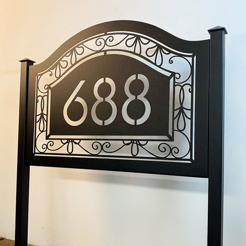 Placa con logotipo - Landscape