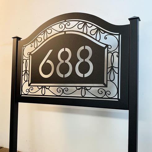 Placa Numérica - Vine