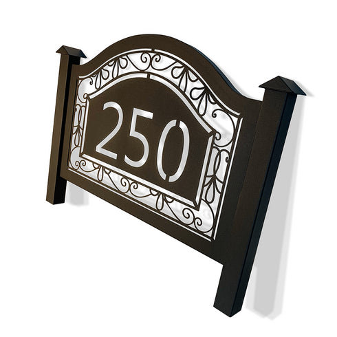 Placa con logotipo - Landscape