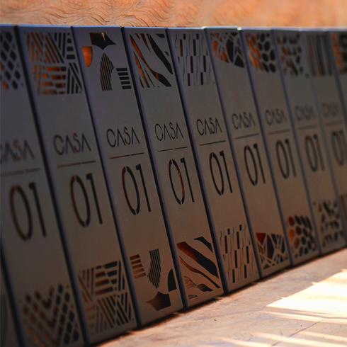 Placa Numérica - Traços