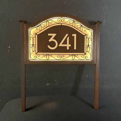 Placa Numérica - Vine