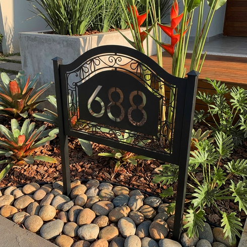 Placa Numérica - Vine